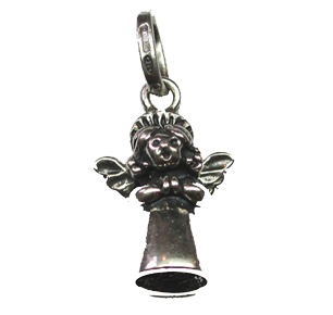 Raspini Silver Angel Bracelet Charm